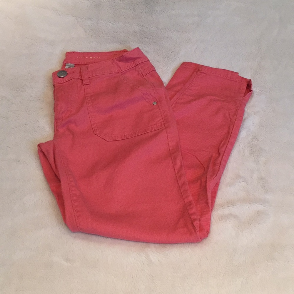 LC Lauren Conrad Coral Color Jeans